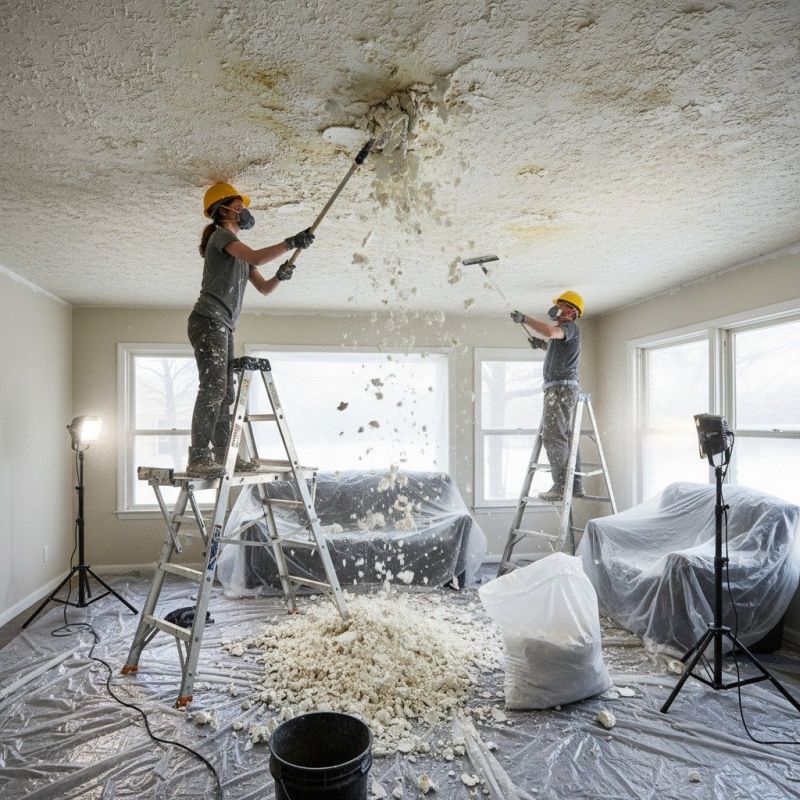 Knockdown Ceiling Removal in Phoenix, AZ