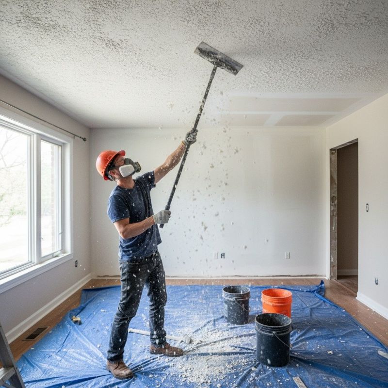 Knockdown Ceiling Removal in Phoenix, AZ