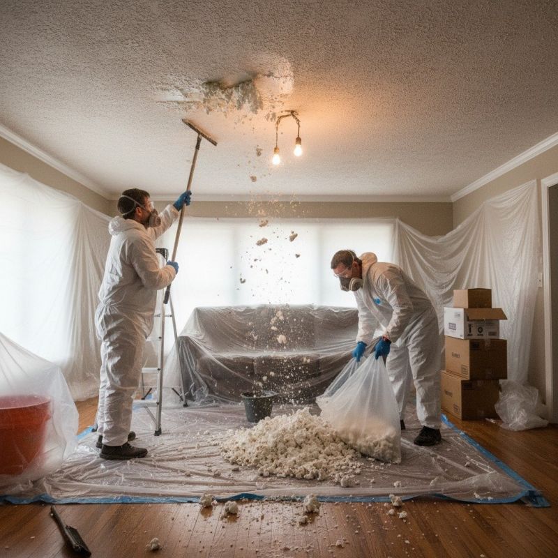 Swirl Ceiling Removal in Denver County, CO