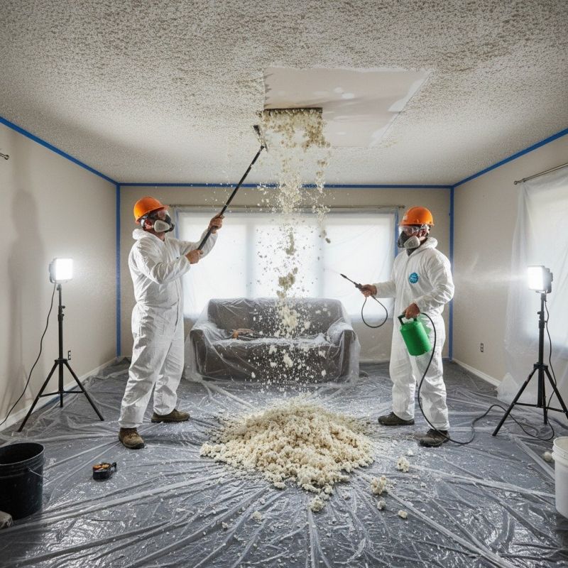Swirl Ceiling Removal in Olathe, KS